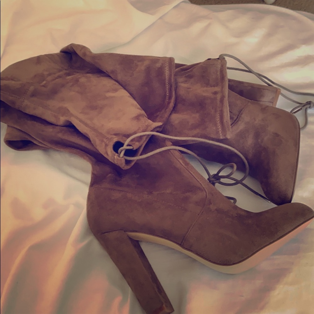 Thigh high boots